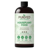 Purived Houseplant Food | 16oz Concentrate Makes 50 Gallons | All-Purpose Plant Fertilizer for Potted Indoor Houseplants | Ea...