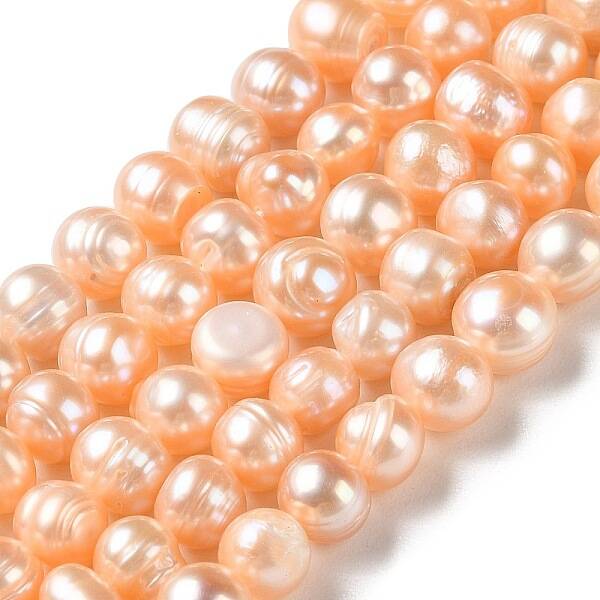 Natural Cultured Freshwater Pearl Beads Strands