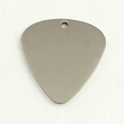 Tarnish Resistant 201 Stainless Steel Teardrop Stamping Blank Tag Pendants