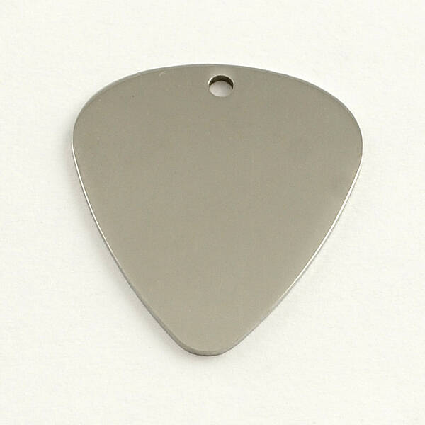 Tarnish Resistant 201 Stainless Steel Teardrop Stamping Blank Tag Pendants