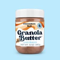 Oat Haus Cinnamon Roll Granola Butter - Sweet Flavor, Organic Ingredients, Perfect for Breakfast or Snacking