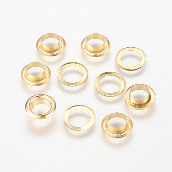 Brass Eyelets Ring
