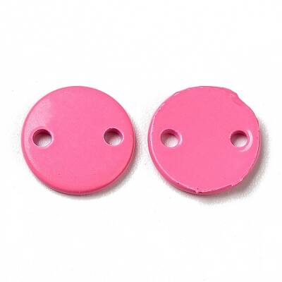 Spray Painted 201 Stainless Steel Connector Charms