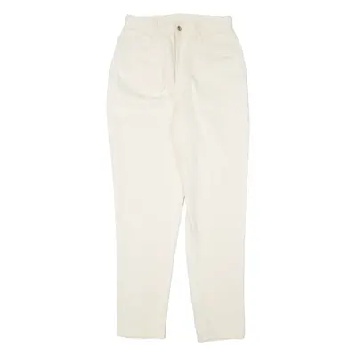RIO Womens Jeans Cream Regular Mom 90s W26 L30