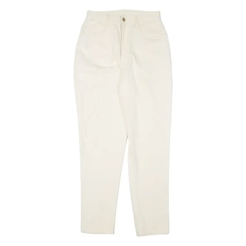 RIO Womens Jeans Cream Regular Mom 90s W26 L30