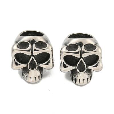 316 Surgical Stainless Steel European Beads