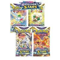 (1) Pokémon TCG: Sword & Shield SWSH09 Brilliant Stars Booster Pack