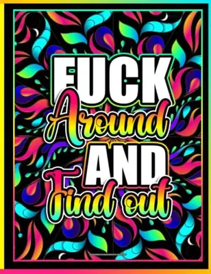 Swear Word Coloring Book for Adults Easy: Midnight Edition Sweary Coloring Book For Woman | Adult Funk Coloring Pages with St...