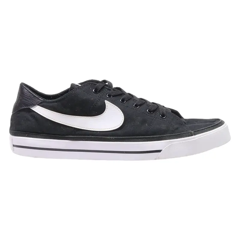 NIKE Court Legacy 2021 Sneaker Trainers Black Canvas Mens UK 11