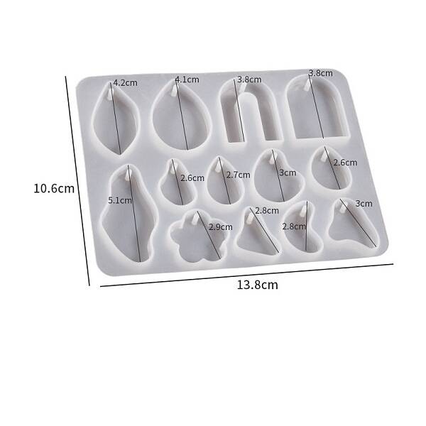 Irregular Pendant DIY Silicone Molds