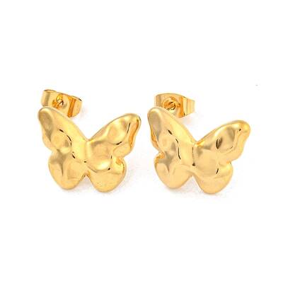 Butterfly 304 Stainless Steel Ear Studs