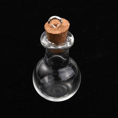 Glass Bottle Pendants
