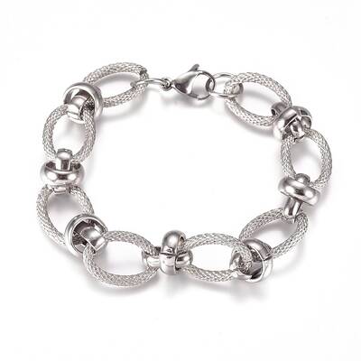 Tarnish Resistant 304 Stainless Steel Chain Bracelets