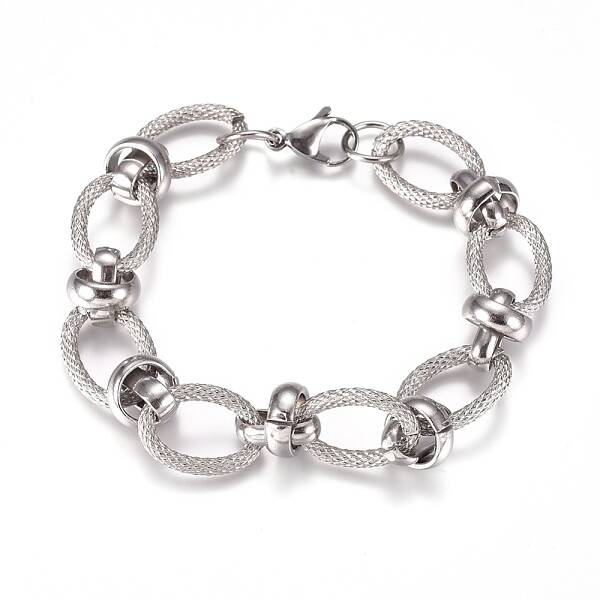 Tarnish Resistant 304 Stainless Steel Chain Bracelets