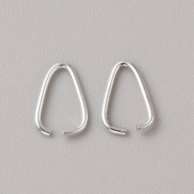 925 Sterling Silver Triangle Jump Rings