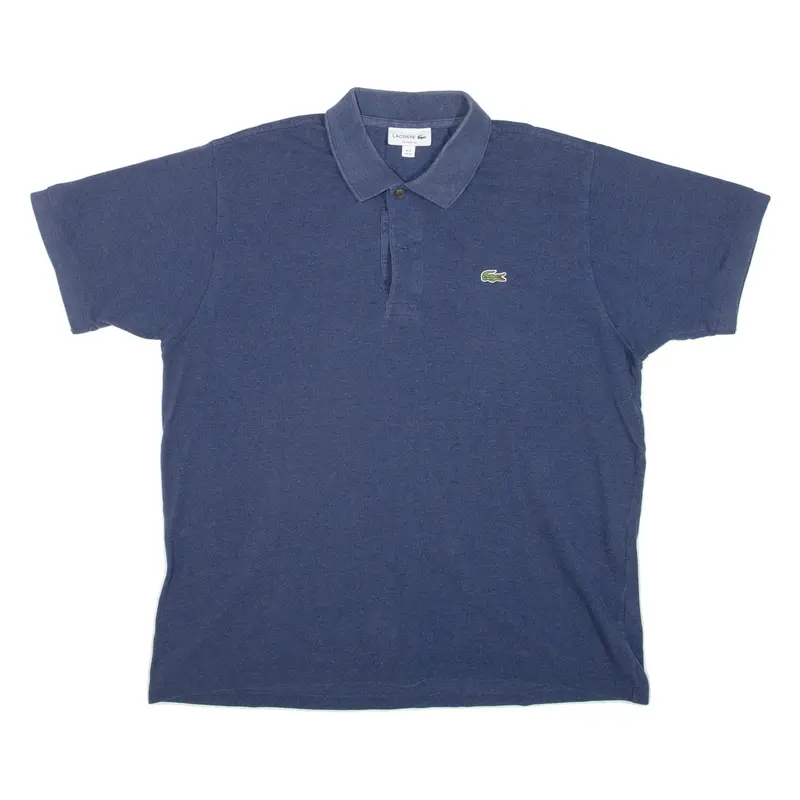 LACOSTE Mens Polo Shirt Blue XL