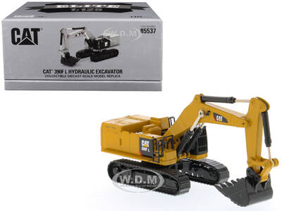 CAT Caterpillar 390F L Hydraulic Excavator Elite Series 1/125 Diecast Model by Diecast Masters