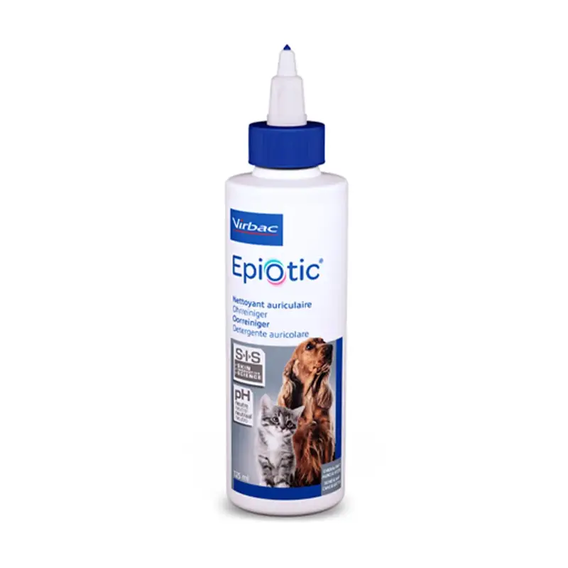 Virbac Epiotic Ear Cleaner Dogs and Cats 125ml