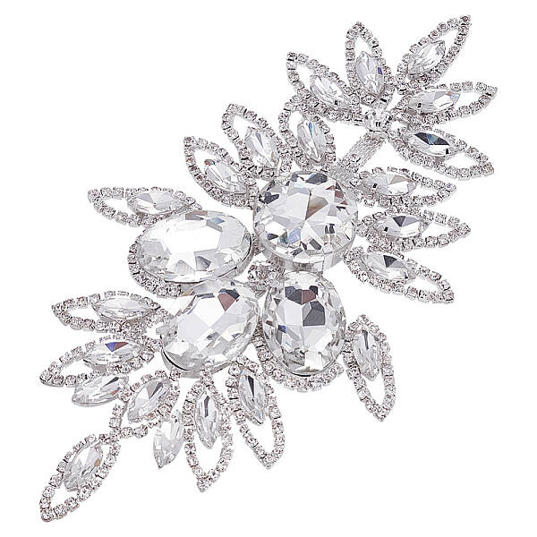1Pc Brass Rhinestone Appliques