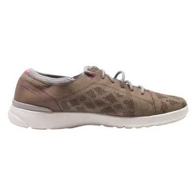 ROCKPORT Sneaker Trainers Brown Leather Womens UK 7