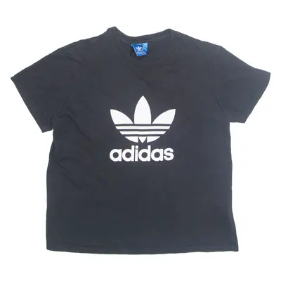 ADIDAS Mens T-Shirt Black L