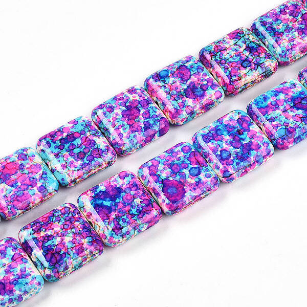 Synthetic Turquoise Beads Strands