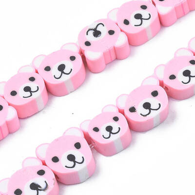 Handmade Polymer Clay Bead Strands