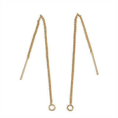 Brass Stud Earring Findings
