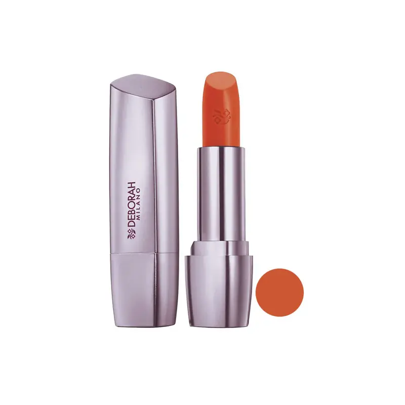 Deborah, Milano Red Shine, Cream Lipstick, Long Lasting, 7, 4.4 g