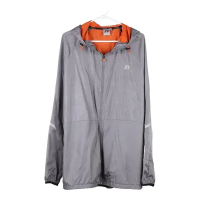 Russell Athletic Jacket - 2XL Grey Polyester