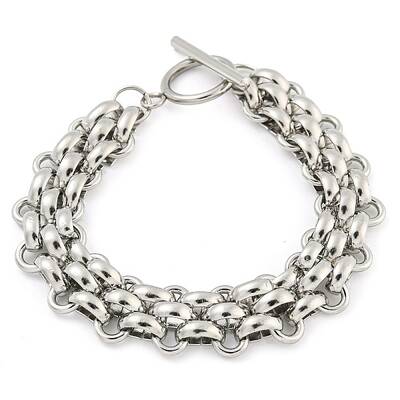 Tarnish Resistant 304 Stainless Steel Link Chain Bracelets