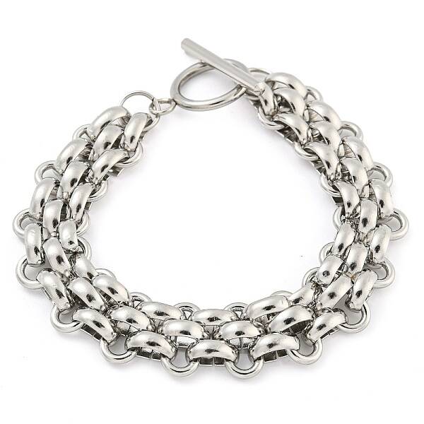 Tarnish Resistant 304 Stainless Steel Link Chain Bracelets