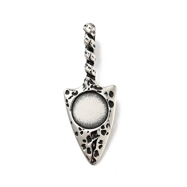 304 Stainless Steel Big Pendants