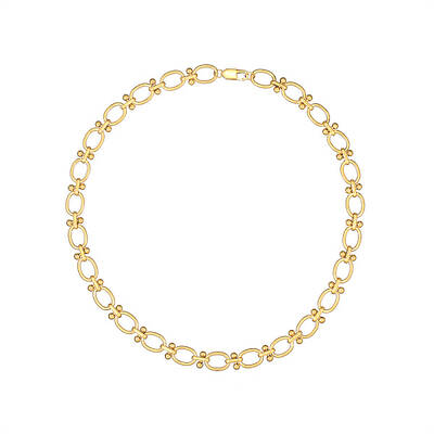 Stylish Unisex Stainless Steel Irregular Buckle Bracelet/Necklace