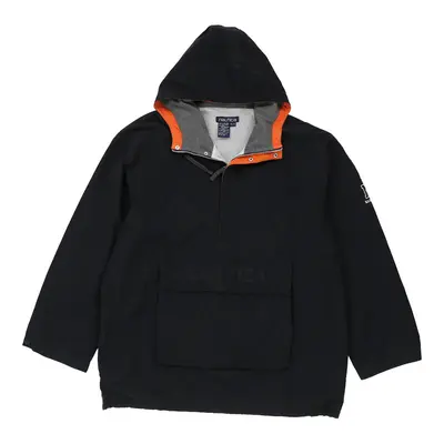 Nautica Spellout Jacket - XL Navy Nylon Blend