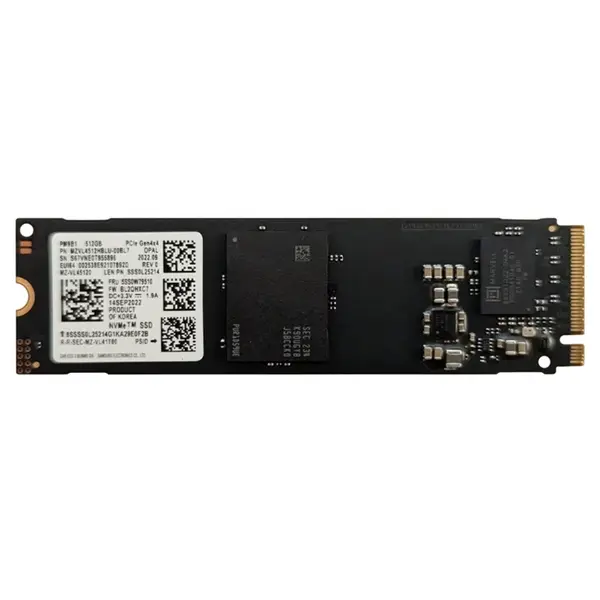 MZVL4512HBLU-00BL7 Samsung PM9B1 512GB PCI Express 4.0 x4 NVMe M.2 Solid State Drive