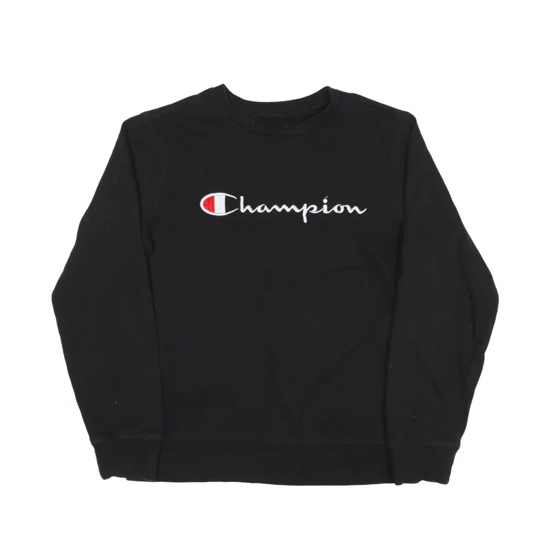 CHAMPION Sweatshirt Black Boys L