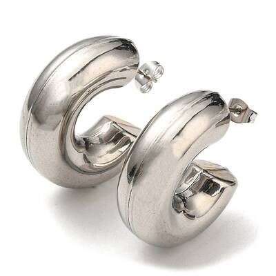 Non-Tarnish 304 Stainless Steel Stud Earrings