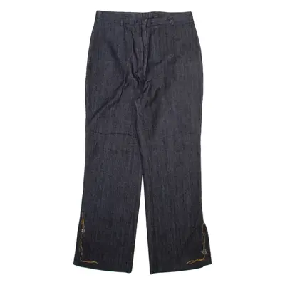 ZERRES Womens Trousers Black Regular Bootcut W27 L26