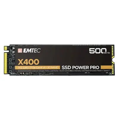 ECSSD500GX400 Emtec Power Pro X400 500GB PCI Express NVMe 4.0 x4 M.2 2280 Solid State Drive