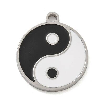 316 Surgical Stainless Steel Enamel Pendants