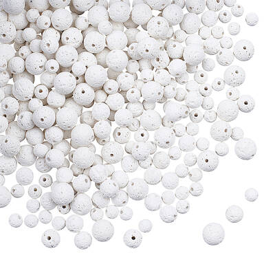 Natural Lava Rock Beads Strands