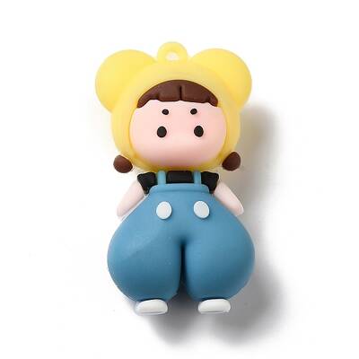 PVC Plastic Cartoon Big Pendants
