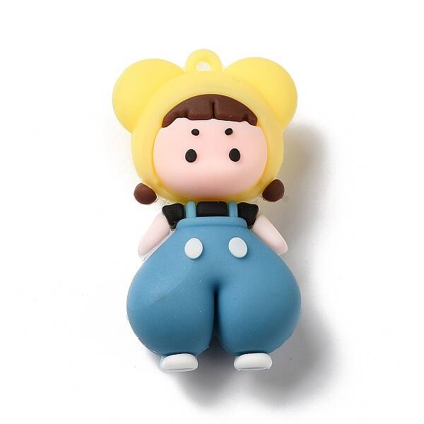 PVC Plastic Cartoon Big Pendants