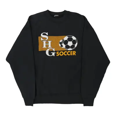 SHG Soccer Unbranded Sweatshirt - Large Black Cotton Blend