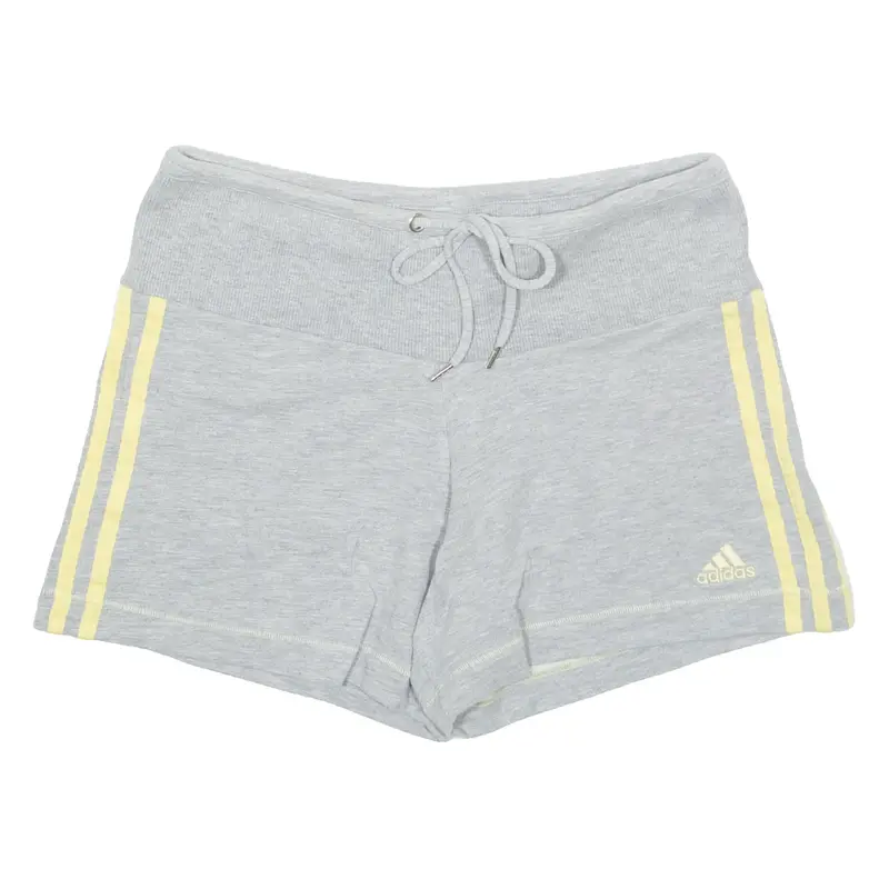 ADIDAS Womens Casual Shorts Grey UK 14 W23