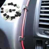 Car Data Cable Tie Clip, Self Adhesive Car Cable Management Clip, Multifunctional Car Interior Accessories for Car GPS Data C...