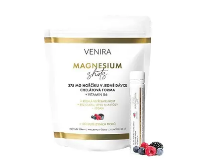 Venira Magnesium shots pack of 30 vials - berries