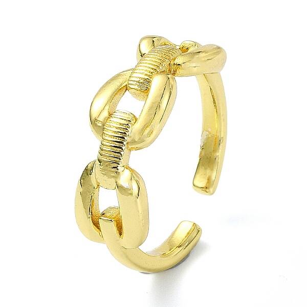 Brass Open Cuff Rings