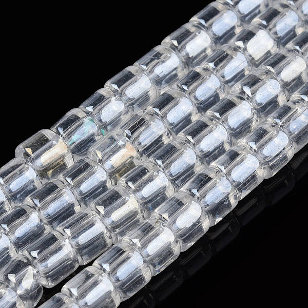 Transparent Glass Bead Strands